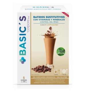 Corpore Basics Batido Sustitutivo Capuccino 5Sbrs Corpore Diet
