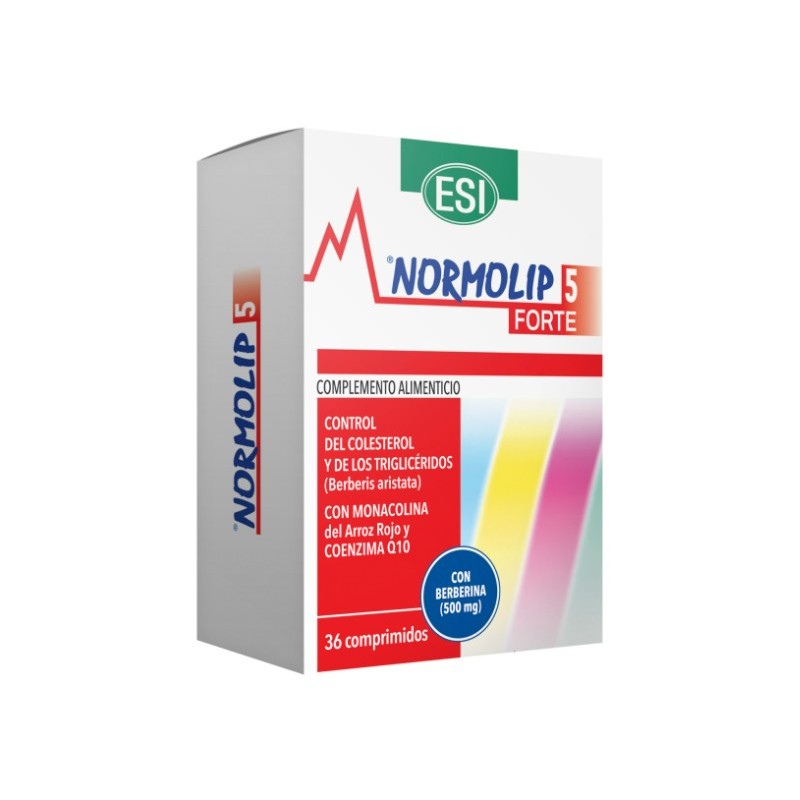 Normolip 5 Forte 36 Comprimidos Trepatdiet-Esi
