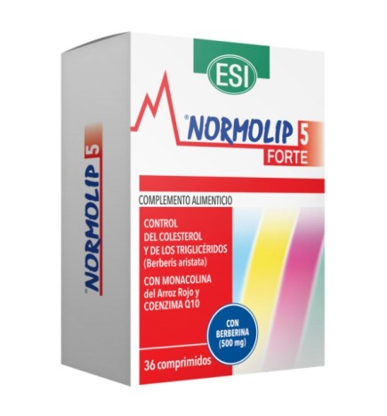 Normolip 5 Forte 36 Comprimidos Trepatdiet-Esi