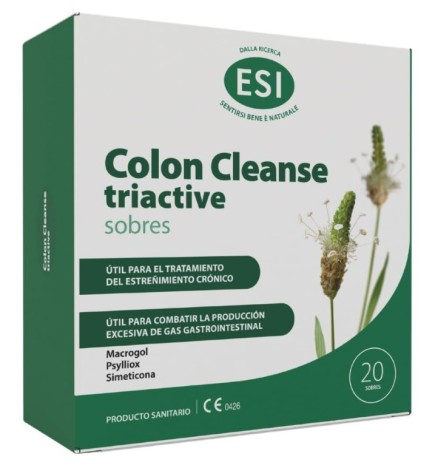 Colon Cleanse Triactive 20 Sobres De Trepadiet-Esi