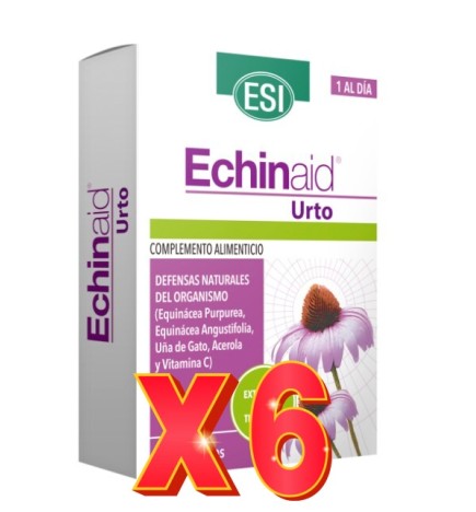 Pack de 6 unidades Echinaid Urto 30 Naturcaps  De Trepatdiet-Esi