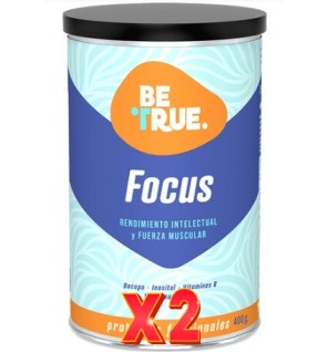 Pack de 2 unidades Be True Focus 400 Gramos Tongil