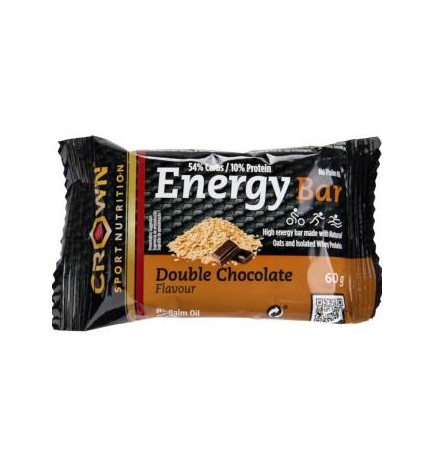 Energy Bar Doble Choc 1 X 60 G Crown Sport Nutrition