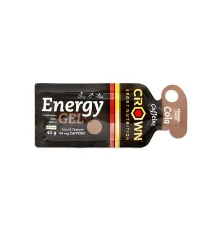 Energy Gel Cola + Cafeina Cola Cafeina 1 X 40G Crown Sport Nutrition