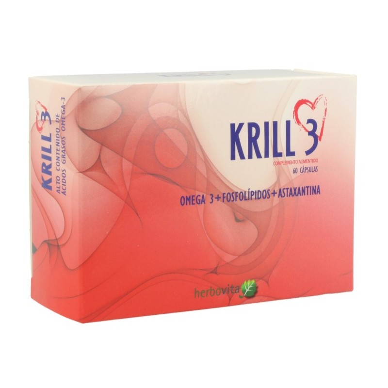 Krill3 60 Cápsulas Herbovita Krill3 60 Cápsulas Herbovita