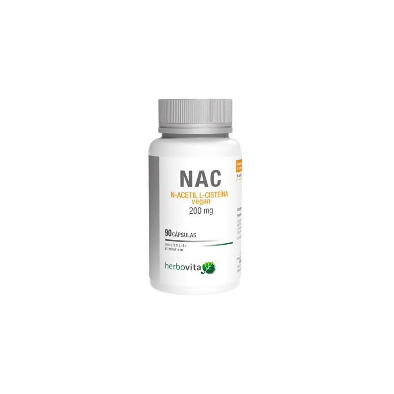 NAC Vegan 90 Cápsulas Herbovita NAC Vegan 90 Cápsulas Herbovita