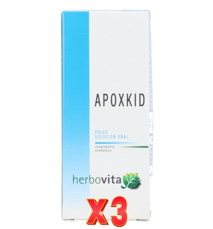 Pack de 3 unidades Apoxkid 50 Gr Herbovita