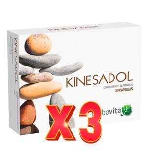 Pack de 3 unidades Kinesadol 30 Cápsulas Herbovita