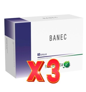 Pack de 3 unidades Banec 60 Cápsulas Herbovita