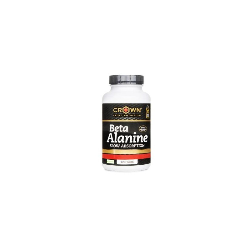 Beta Alanine Absorcion Lenta 120Tabs 30 Porciones Crown Sport Nutrition