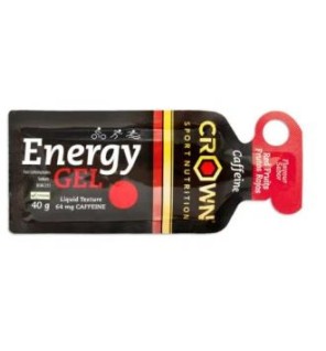 Energy Gel Frutos Rojos + Cafeina 1 X 40G Crown Sport Nutrition