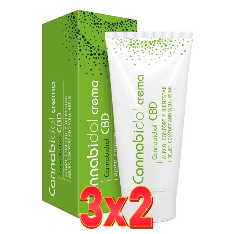 Pack de 3x2 unidades Cannabidol Crema 200 Ml Tegor Pack de 3x2 unidades Cannabidol Crema 200 Ml Tegor