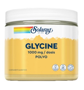 Glycine Polvo 1000 Mg 400 Gr Solaray
