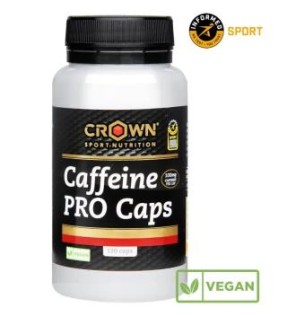 Caffeine Pro Caps 100 Mg  120 Caps Crown Sport Nutrition