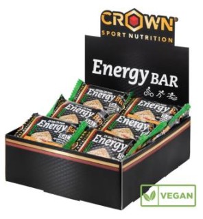 Energy Vegan Bar Salty Peanut 12 X 60 G Crown Sport Nutrition