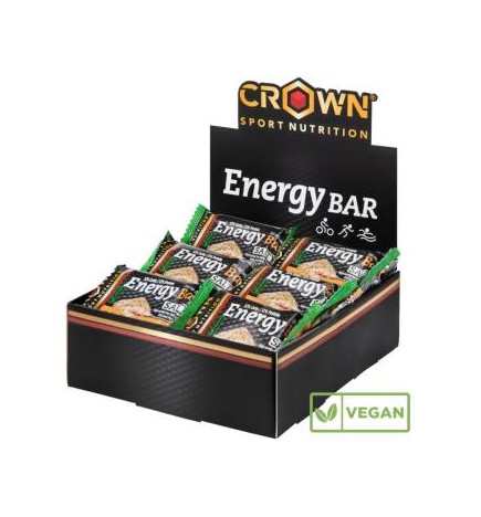 Energy Vegan Bar Salty Peanut 12 X 60 G Crown Sport Nutrition