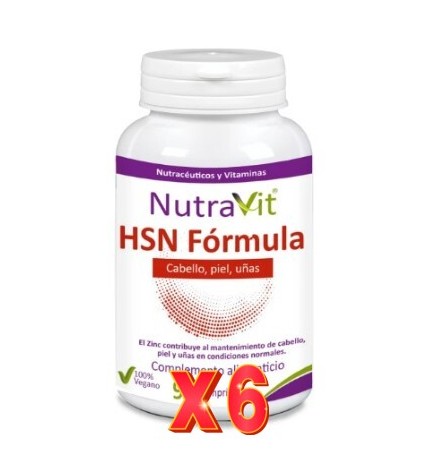 Pack de 6 unidades Hsn Formula 90 Comprimidos Nutravit
