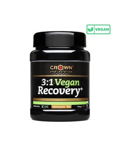 3:1 Vegan Recovery+ Choc 750 G (15 Porciones) Crown Sport Nutrition