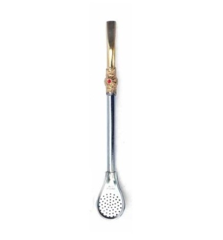 Bombilla De Aluminio Para Mate Bagual Yerba Mate