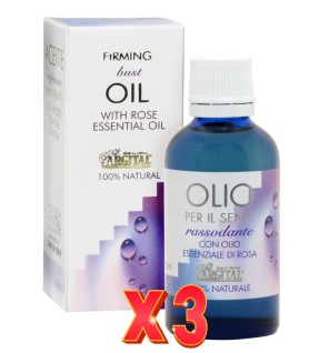 Pack de 3 unidades Aceite Reafirmante De Busto Bio 50 Ml Argital