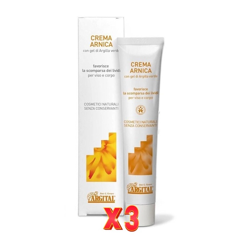 Pack de 3 unidades Crema De Arnica 50Ml Argital
