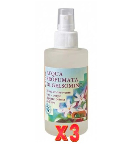 Pack de 3 unidades Agua Perfumada De Jazmin Bio 125Ml Argital