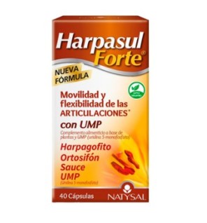 Harpasul Forte Cap.(Harpagofito+Ortosifón+Sauce+Ump) 40 Cápsulas Natysal