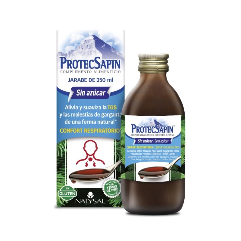 Protecsapin Jarabe Sin Azucar 250 Ml Natysal Protecsapin Jarabe Sin Azucar 250 Ml Natysal