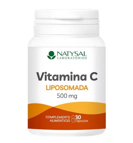 Vitamina C Liposomada 500 Mg 30 Cápsulas Natysal