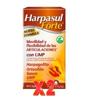 Pack de 2 unidades Harpasul Forte Cap.(Harpagofito+Ortosifón+Sauce+Ump)  40 Cápsulas Natysal