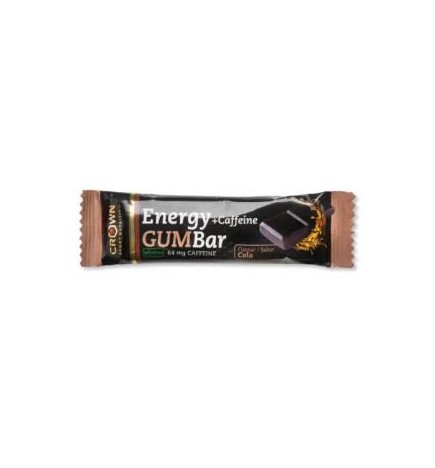 Energy Gum Bar Cola + Cafeina 1 X 30 G Crown Sport Nutrition
