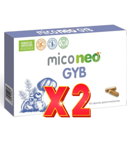 Pack de 2 unidades Mico Neo Gyb 60 Cápsulas