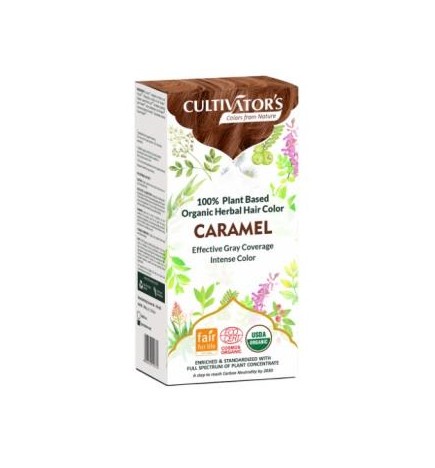 Caramelo Tinte Organico 100 Gramos Ecocert Cultivators