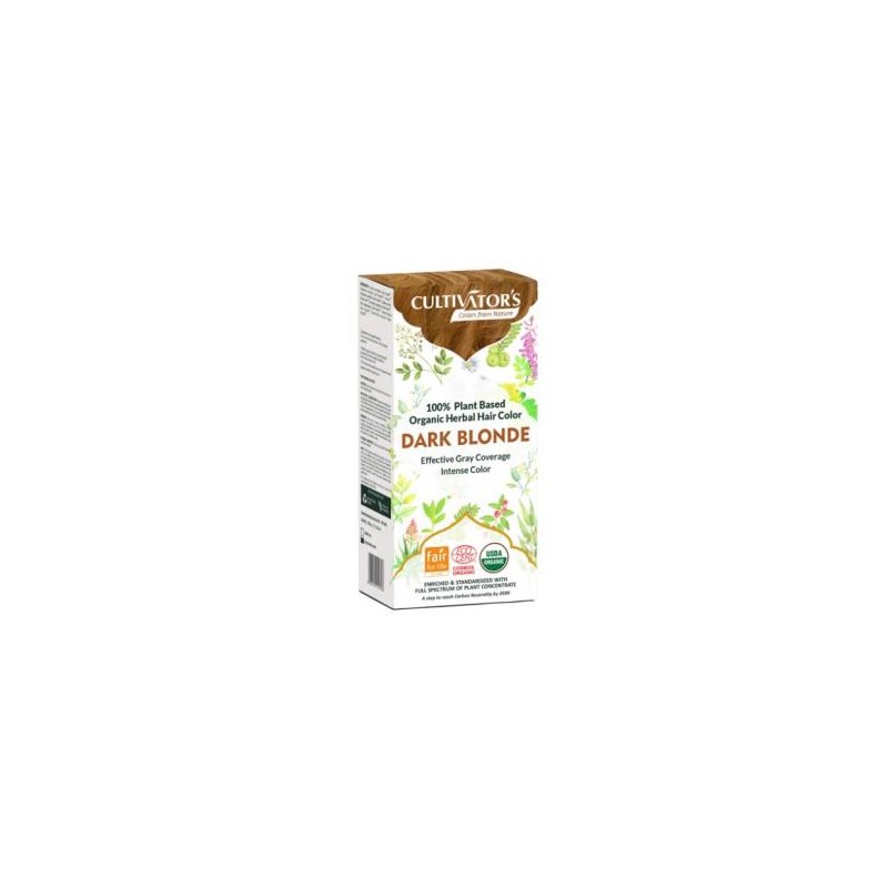 Rubio Oscuro Tinte Organico 100 Gramos Ecocert Cultivators Rubio Oscuro Tinte Organico 100 Gramos Ecocert Cultivators