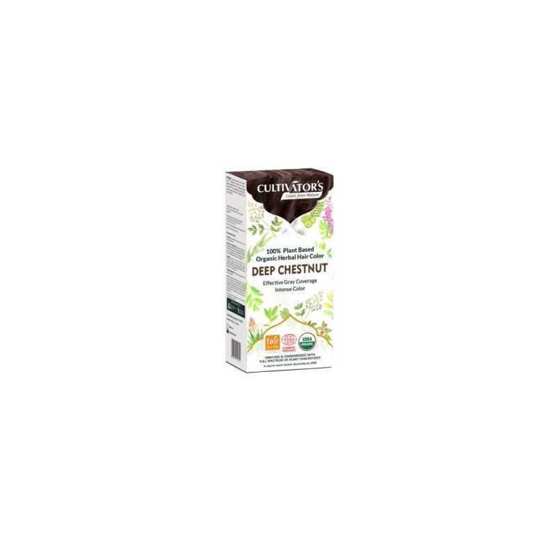 Castaño Oscuro Tinte Organico 100 Gramos Ecocert Cultivators Castaño Oscuro Tinte Organico 100 Gramos Ecocert Cultivators