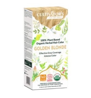 Rubio Dorado Tinte Organico 100 Gramos Ecocert Cultivators