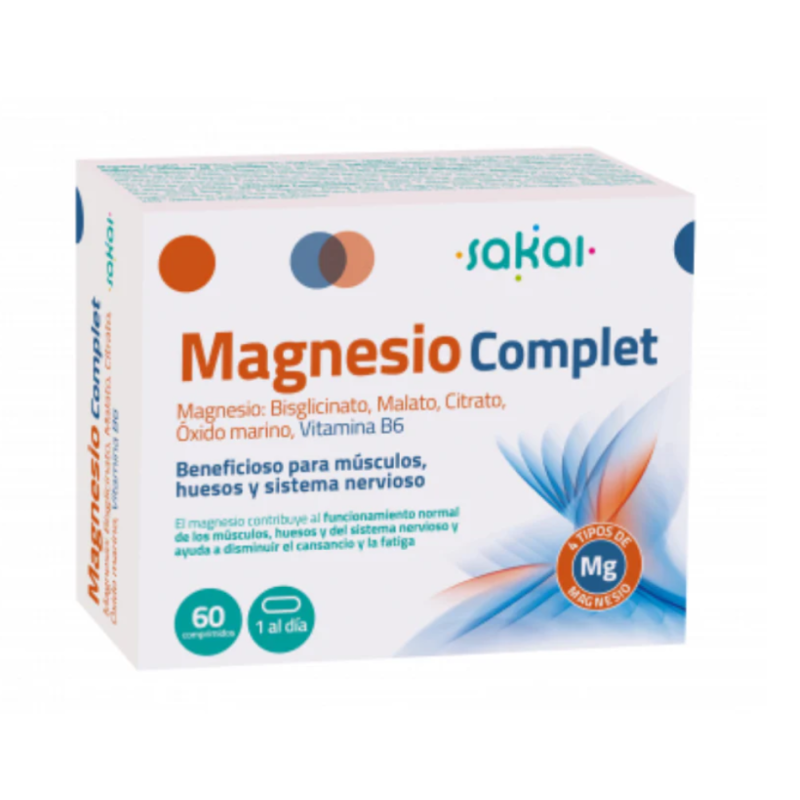 Magnesio Complet 60 Comprimidos Sakai