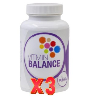 Pack de 3 unidades Vitmin Balance Plantis 120 Cápsulas Artesania