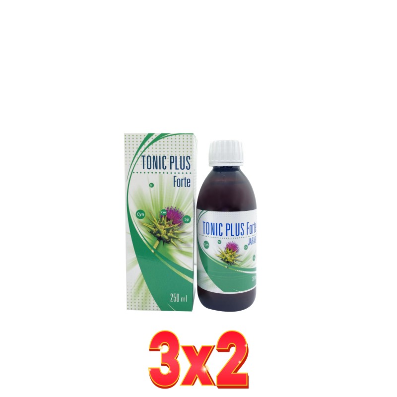 Pack 3x2 unidades Tonicplus Forte (Jarabe) 250 Ml Espadiet