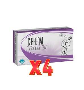 Pack de 4 unidades C-Rebral (Tónico) 10 Viales Espadiet