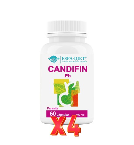 Pack de 4 unidades Candifin Ph 60 Cápsulas Espadiet