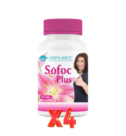 Pack de 4 unidades Sofoc Plus 45 Cápsulas Espadiet