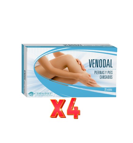 Pack de 4 unidades Venodal 20 Viales Espadiet