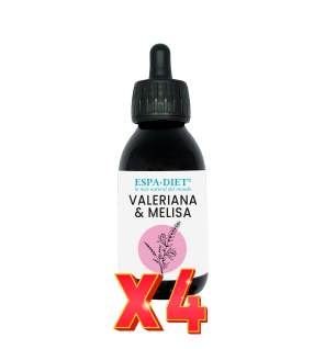 Pack de 4 unidades Valeriana & Melisa 100 Ml Espadiet