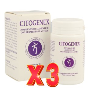 Pack de 3 unidades Citogenex 30 Cápsulas Bromatech