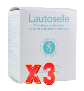Pack de 3 unidades Lautoselle 30 Sobres Bromatech