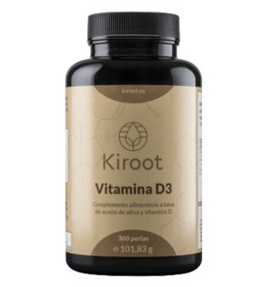 Vitamina D3 360 Perlas Kiroot