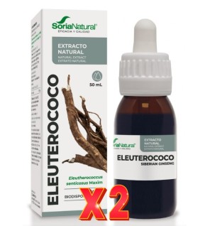 Pack de 2 unidades Extracto Eleuterococo 50 Ml Soria Natural