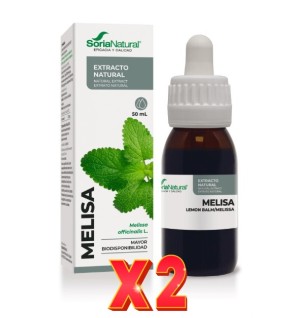 Pack de 2 unidades Extracto Melisa  50 Ml Soria Natural