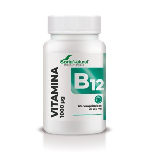 Vitamina B12 Comprimidos 60 X 250 Mg Soria Natural
